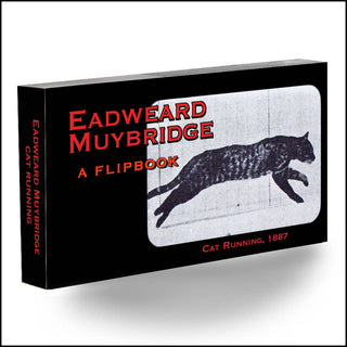 Muybridge Cat Flipbook - History/Cat Lovers Bookstore Gift