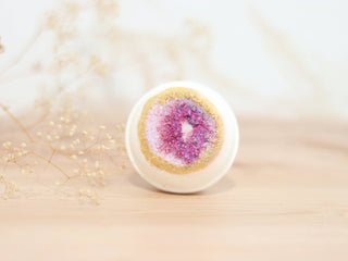 Rose Quartz Geode Bath Bomb