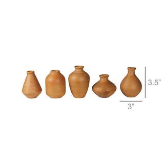 Tiny Terra Cotta Vases