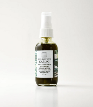 Studio Beige | Kabuki Oil / Purifying Green Tea Oil Cleanser with Camellia Oil & Green Tea Extract