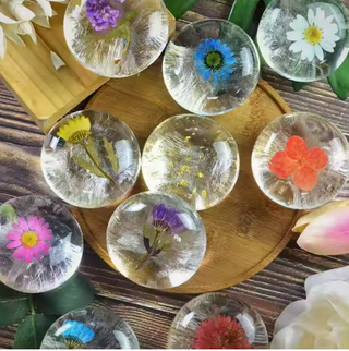 Transparent Flower Soap with Amino Acids