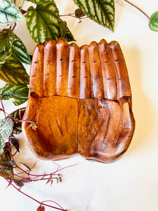 Indie South | Carved Wood Gratitude Hands