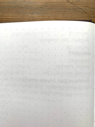 The Wanderer Dot Grid Notebook in Gold