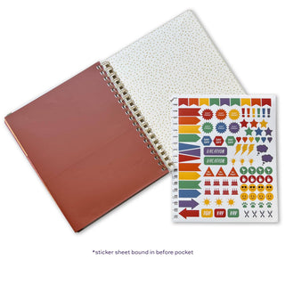 2025 Mushrooms Deluxe Hardcover Planner