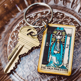 Most Amazing | The High Priestess Wooden Keychain