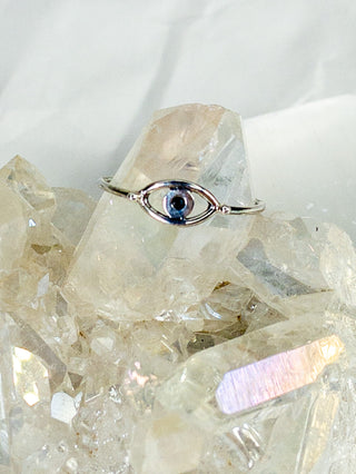 Sterling Silver Eye Ring