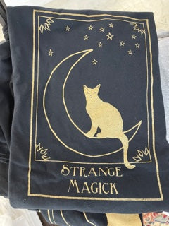 Strange Magick Tee - Black/Gold