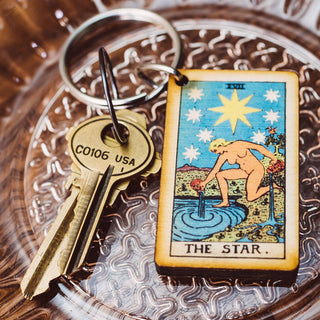 Most Amazing | The Star Wooden Keychain
