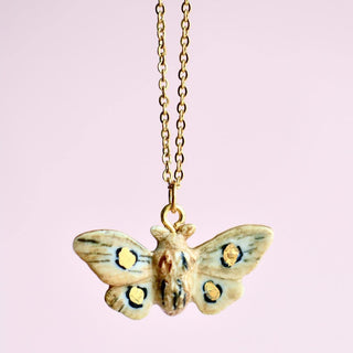 Solar Moth Necklace